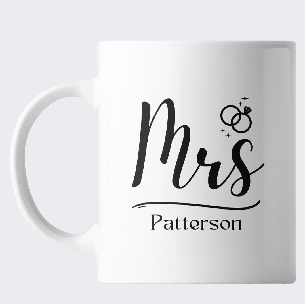 Mr and Mrs coffe cups
